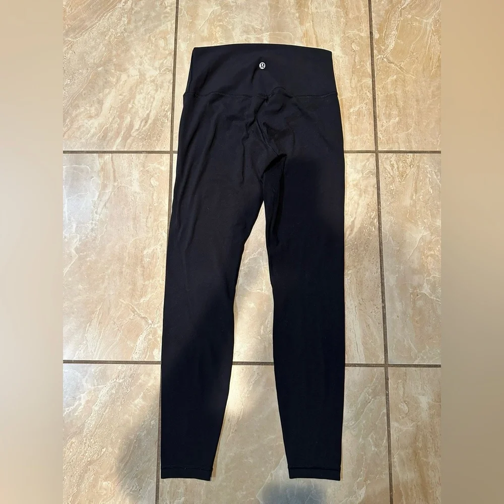 Black Lululemon Align Leggings Size 8 - Picture 2 of 4